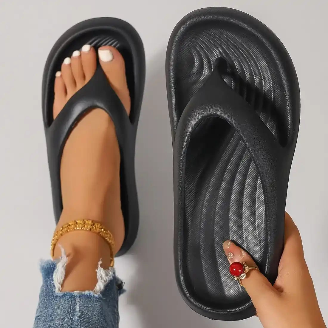 Women's/Men's comfortable arch support orthopedic slippers